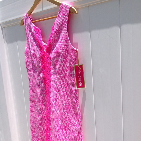 Lilly Pulitzer for Target Floral Pink Mini Dress - Picture 8 of 13